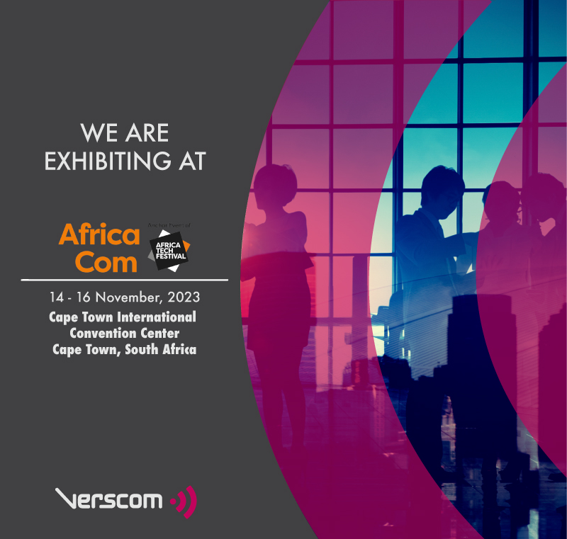 We are exhibiting at Africa Com at Cape Town 14-16 November 2023