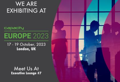 We are exhibiting at Capacity Europe 2023 at London UK 17-19 October 2023