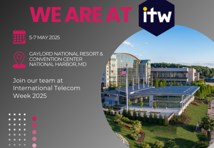 We Are At ITW At 5-7 May 2025 Washington
